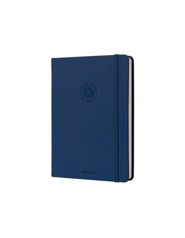 Agenda oficina antartik 2027 encuadernada dia pagina a5 bilingue 70g papel fsc azul marino