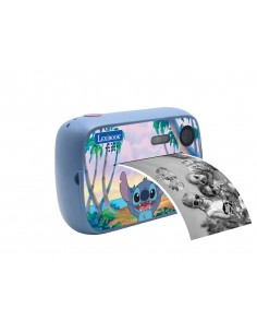 Camara de fotos instantanea lexibook stitch starcam print tarjeta sd 32 gb con kit personalizacion