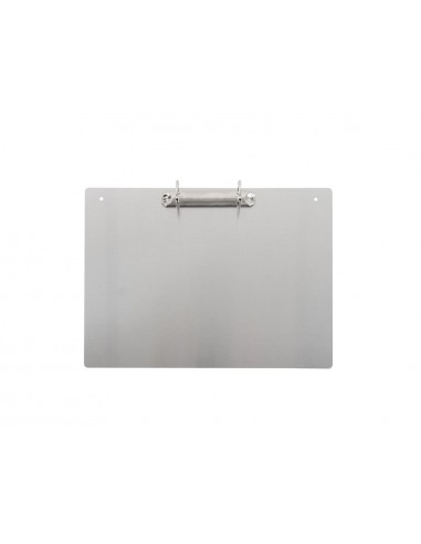 Soporte metalico magnetico djois aluminio 2 anillas 30 mm din a4 horizontal