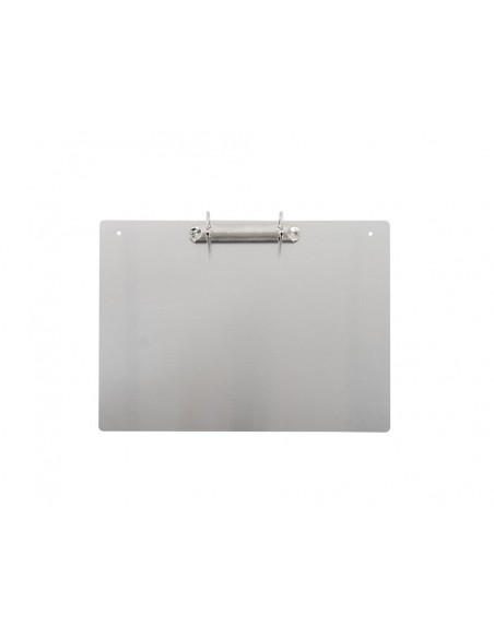Soporte metalico magnetico djois aluminio 2 anillas 30 mm din a4 horizontal