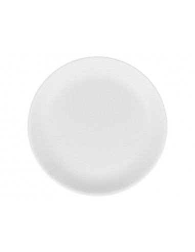 Plato polipropileno archivo 2000 llano 23,5 cm diametro reutilizable e irrompible libre bpa color blanco