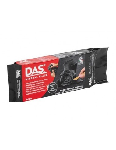 Pasta de modelar das mineral 400 gr color negro