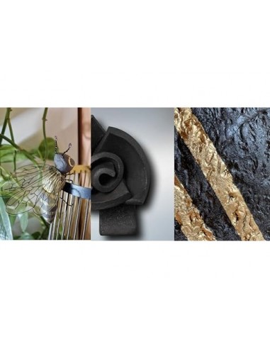 Pasta de modelar das mineral 400 gr color negro