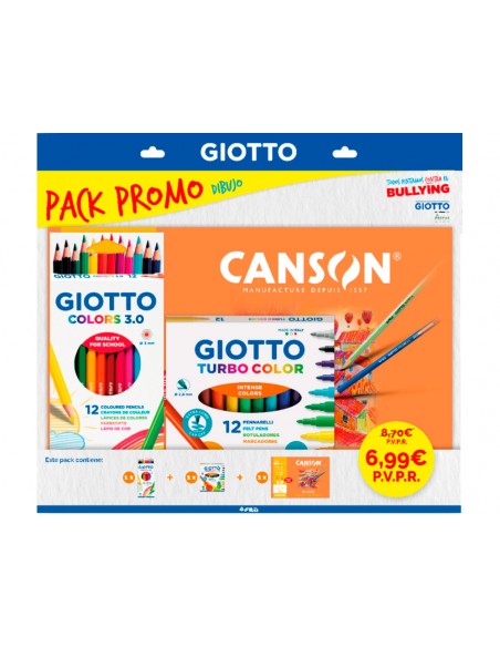 Pack de dibujo giotto promo