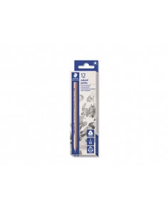 Lapices de grafito staedtler noris hb triangular jumbo madera natural jumbo