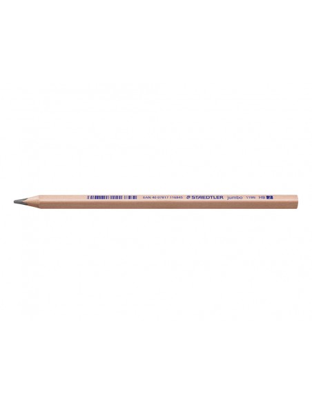 Lapices de grafito staedtler noris hb triangular jumbo madera natural jumbo