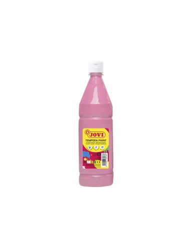 Tempera liquida jovi rosa botella de 1000 ml