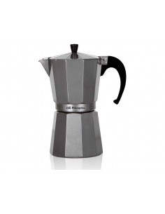 Cafetera italiana orbegozo aluminio 6 tazas apta para todo tipo de cocinas