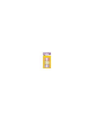 Banderitas separadoras rigidas dispensador post-it index strong 686-3 sun 25,4x38.1 mm pack de 36
