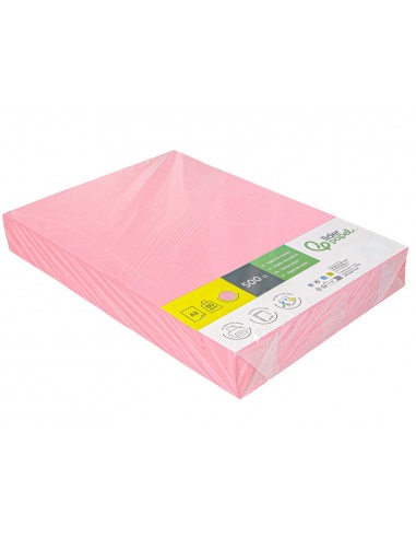 Papel color liderpapel din a3 80 g rosa paquete de 500 hojas