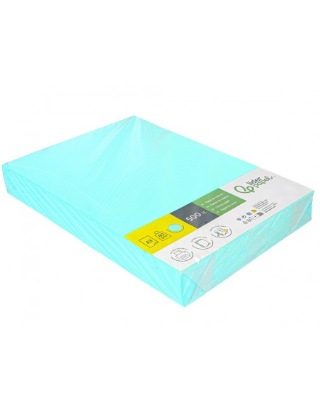 Papel color liderpapel din a3 80 g celeste paquete de 500 hojas Papel color liderpapel din a3 80 g celeste paquete de 500 hojas