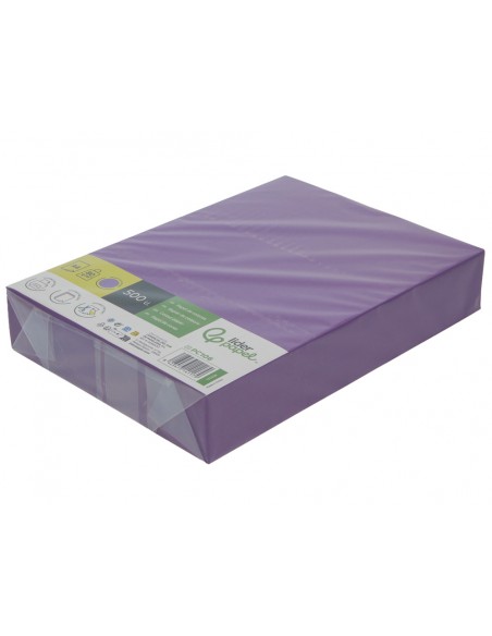 Papel color liderpapel din a4 80 g lila intenso paquete de 500 hojas Papel color liderpapel din a4 80 g lila intenso paquete de 500 hojas