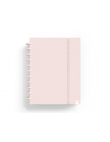 Cuaderno ingeniox foam a4 80h rayado horizontal rosa pastel