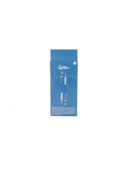 Portaminas liderpapel coleccion 4 con clip y sacapuntas 2 mm azul Portaminas liderpapel coleccion 4 con clip y sacapuntas 2 mm azul