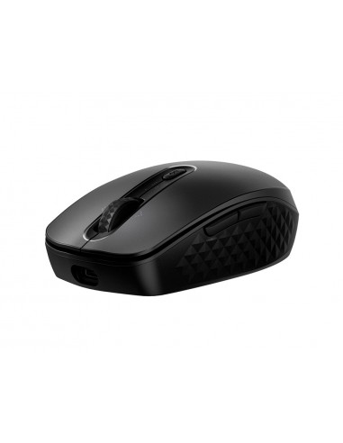 Raton hp 695 optico inalambrico 7 botones 4000 ppp carga qi color negro