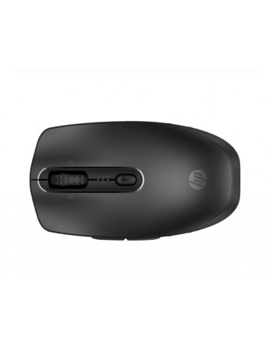 Raton hp 695 optico inalambrico 7 botones 4000 ppp carga qi color negro