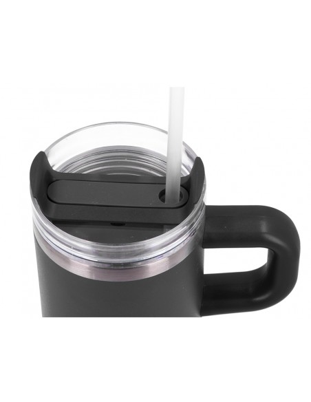 Taza termica asa antartik pulse isotermica tapa hermetica acero inoxidable pajita libre bpa negro 570 ml Taza termica asa antartik pulse isotermica tapa hermetica acero inoxidable pajita libre bpa negro 570 ml