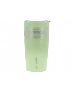 Vaso termico antartik mono tapa hermetica acero inoxidable libre de bpa verde matcha 520 ml