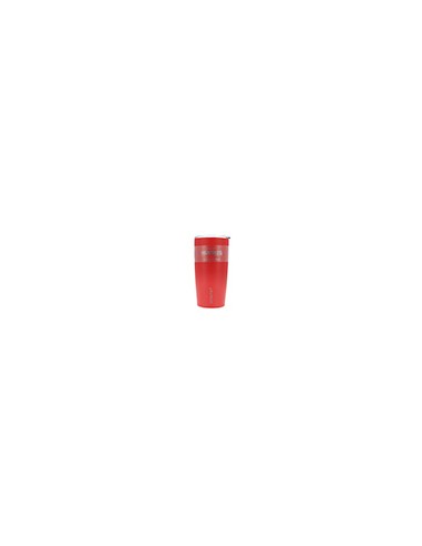 Vaso termico antartik mono tapa hermetica acero inoxidable libre de bpa rojo 520 ml