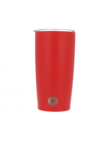 Vaso termico antartik mono tapa hermetica acero inoxidable libre de bpa rojo 520 ml