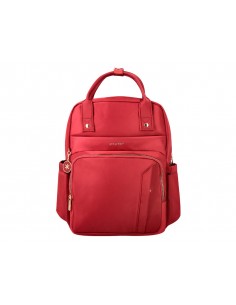 Mochila antartik nova 4 compartimentos color rojo vino 410x180x320 mm