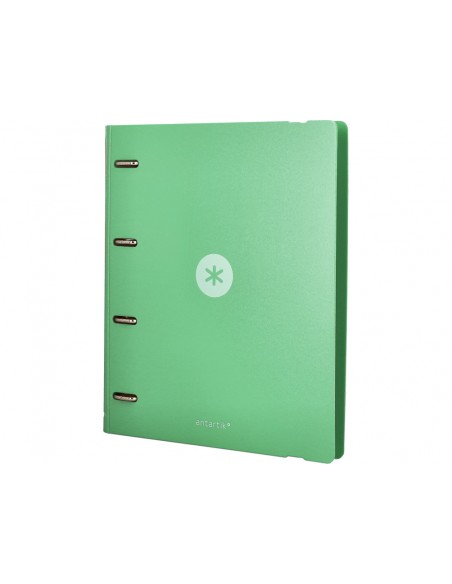 Carpeta 4 anillas de 35 mm mixtas antartik a4 foam color verde matcha Carpeta 4 anillas de 35 mm mixtas antartik a4 foam color verde matcha
