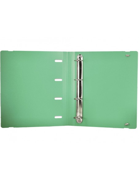 Carpeta 4 anillas de 35 mm mixtas antartik a4 foam color verde matcha Carpeta 4 anillas de 35 mm mixtas antartik a4 foam color verde matcha