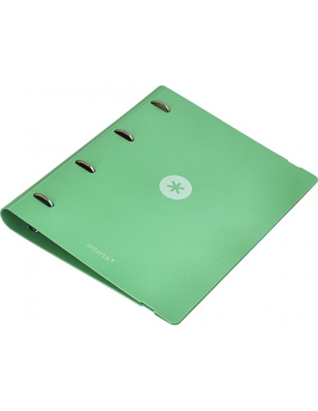 Carpeta 4 anillas de 35 mm mixtas antartik a4 foam color verde matcha Carpeta 4 anillas de 35 mm mixtas antartik a4 foam color verde matcha