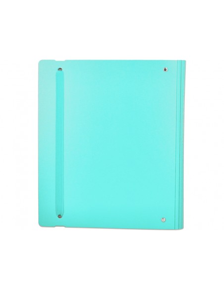 Carpeta 4 anillas de 35 mm mixtas antartik a4 foam color menta