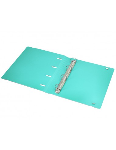 Carpeta 4 anillas de 35 mm mixtas antartik a4 foam color menta
