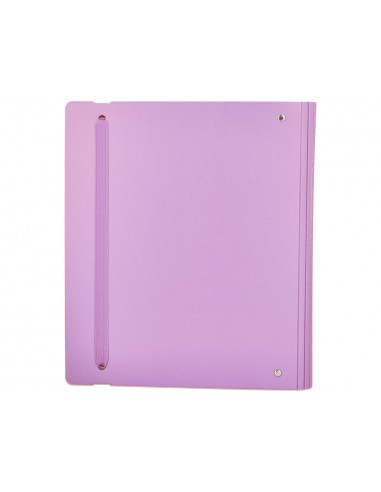 Carpeta 4 anillas de 35 mm mixtas antartik a4 foam color lavanda