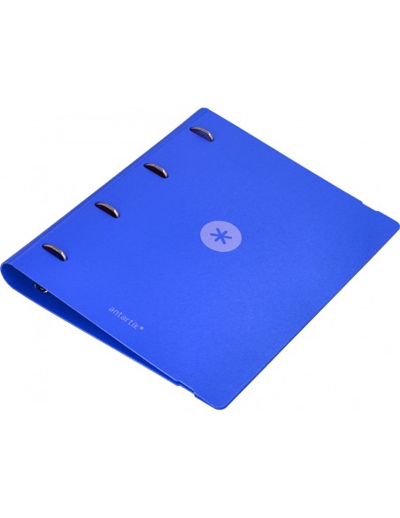 Carpeta 4 anillas de 35 mm mixtas antartik a4 foam color azul Carpeta 4 anillas de 35 mm mixtas antartik a4 foam color azul