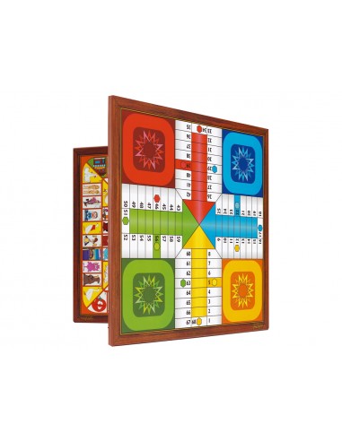 Parchis con oca fournier 4 jugadores 40x40 cm