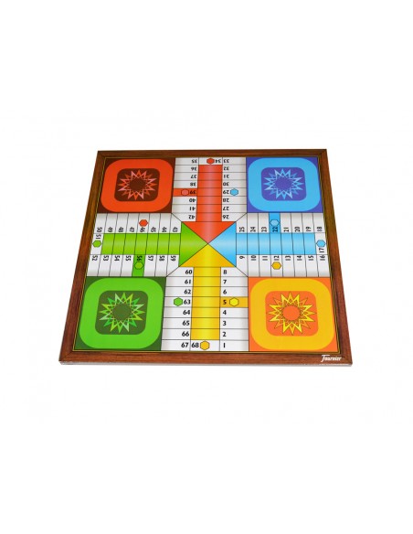 Parchis con oca fournier 4 jugadores 40x40 cm