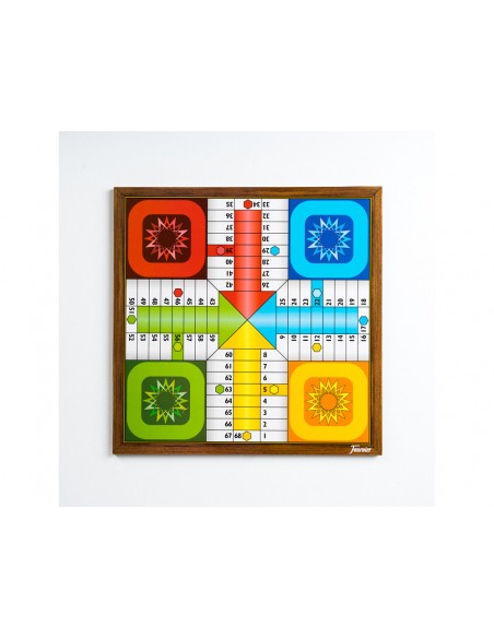 Parchis con oca fournier 4 jugadores 40x40 cm