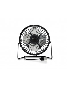 Ventilador sobremesa avant 3w diametro 100 mm alimentacion usb longitud cable 1 m color negro