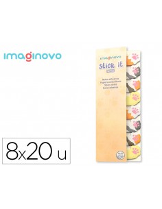Bloc notas adhesivas imaginovo marcapaginas patita perro 160 hojas 8x15x48 mm