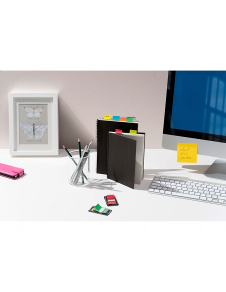 Banderitas separadoras post-it 680 dispensador 50 hojas 4 colores surtidos + 2 dispensadores 684 flecha 2 Banderitas separadoras post-it 680 dispensador 50 hojas 4 colores surtidos + 2 dispensadores 684 flecha 2
