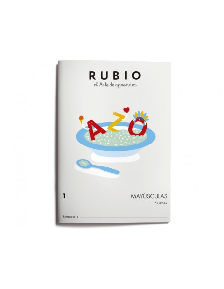 Cuaderno rubio mayusculas 1
