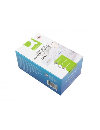 Identificador q-connect kf14138 con clip magnetico apertura superior 54x90 mm