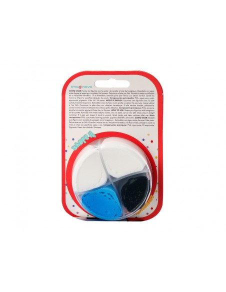 Pasta para modelar imaginovo de secado al aire set de colores surtidos con instrucciones astronauta