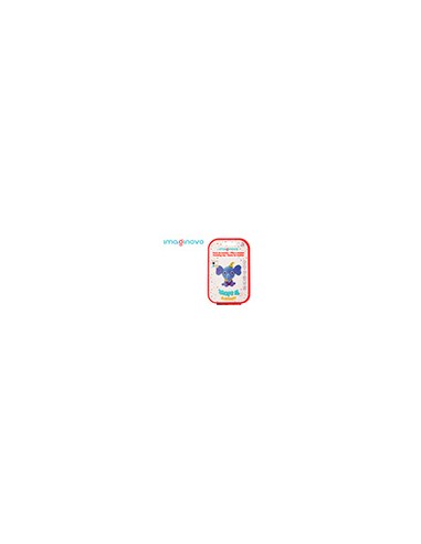 Pasta para modelar imaginovo de secado al aire set de colores surtidos con instrucciones elefante