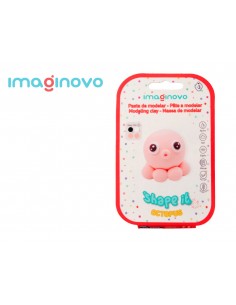 Pasta para modelar imaginovo de secado al aire set de colores surtidos con instrucciones pulpo