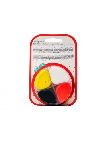 Pasta para modelar imaginovo de secado al aire set de colores surtidos con instrucciones cangrejo
