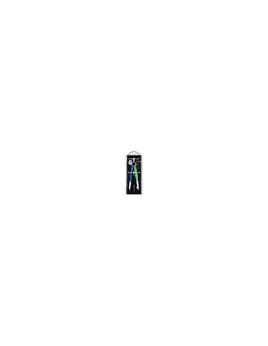 Compas staedtler micrometrico mars 556 azul/verde con husillo y rueda central