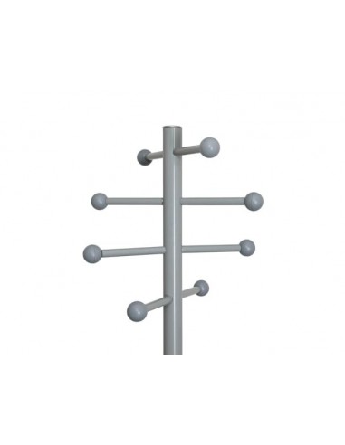 Perchero maul saphir lite 8 colgadores color gris altura 171 cm