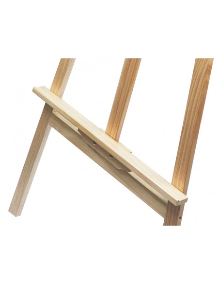 Caballete de pie pintor liderpapel madera de pino barnizado 58,5x175x75 cm certificado fsc Caballete de pie pintor liderpapel madera de pino barnizado 58,5x175x75 cm certificado fsc
