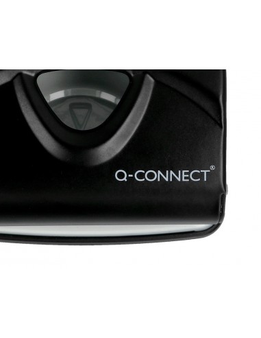 Taladrador q-connect kf14220 negro abertura 2,7 mm capacidad 30 hojas