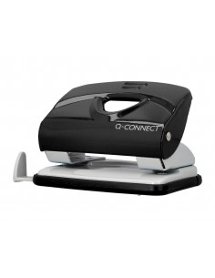 Taladrador q-connect kf14217 negro abertura 2 mm capacidad 20 hojas