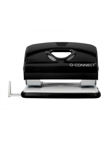 Taladrador q-connect kf14217 negro abertura 2 mm capacidad 20 hojas